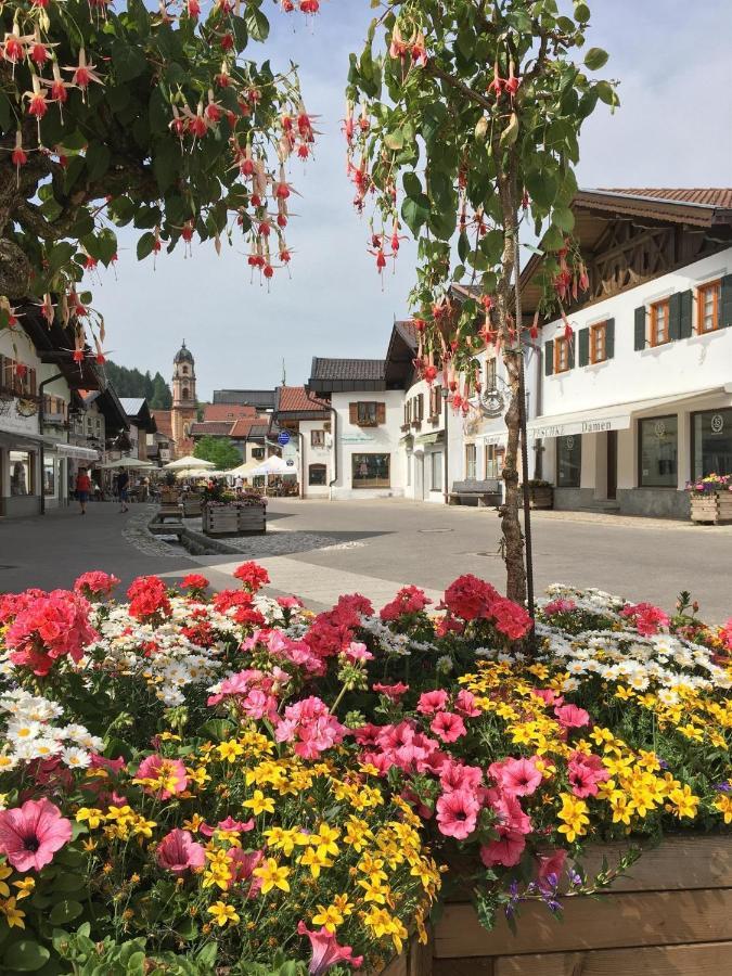 Ferienwohnung Haus Heimatliebe Mittenwald Exterior foto