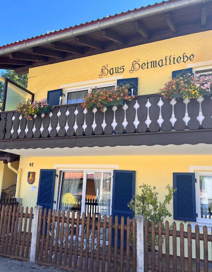 Ferienwohnung Haus Heimatliebe Mittenwald Exterior foto